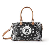Vale Forever VS Leather Duffle Bag Black
