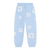 Denim Tears The Cotton Wreath Sweatpants 'Powder Blue'