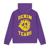 Denim Tears University Zip Up Hoodie Lakers