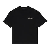 Fear of God Essentials Jersey Crewneck Tee Black White