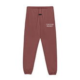 Fear of God Essentials KIDS Crimson Heavy Fleece Sweatpants