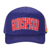 Godspeed Americana Trucker Hat Red Blue