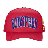 Godspeed Americana Trucker Hat Red Blue