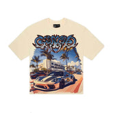 Godspeed Car Meet Miami GT Exclusive Bone Tee
