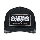 Godspeed E Pluribus Trucker Hat Black Black