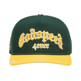 Godspeed Forever Trucker Hat Green Yellow
