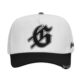 Godspeed G Logo Snapback Hat White Black