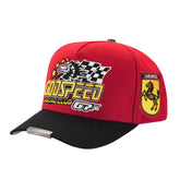 Godspeed GRC Members Trucker Hat Red Black
