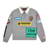 Godspeed GRC Quarter Zip Long Sleeve Polo Grey