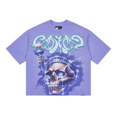 Godspeed Liberty Tears Purple Tee