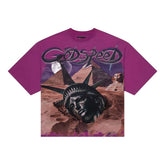 Godspeed Mother Cairo Tee Plum