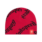 Godspeed OG Logo Beanie Red Black