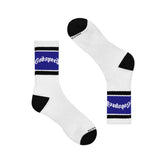 Godspeed OG Striped Socks White Blue