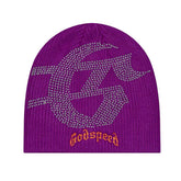 Godspeed Studded Beanie Purple