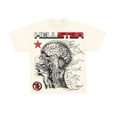 Hellstar Cranium Tee Cream