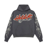 Hellstar Records Tour Hoodie Faded Black
