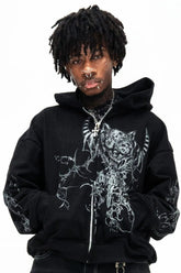Bruised x Novulent Zip Hoodie