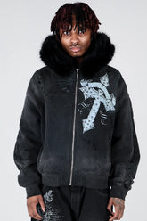Shatter Zip Hoodie