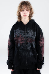 Vague Zip Hoodie
