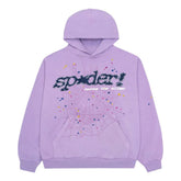 Sp5der Acai Hoodie 'Purple'