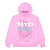 Sp5der Atlanta Hoodie 'Pink'
