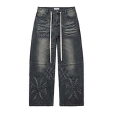 Vale Forever Black Croxx Denim Baggy Pants