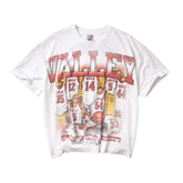 Vale Forever Bleachers Tee White Red
