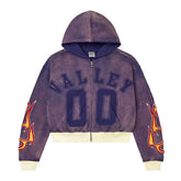 Vale Forever Chimera Zip Up Hoodie 'Purple'