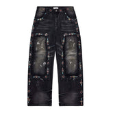 Vale Forever DIY Carpenter Jeans Black