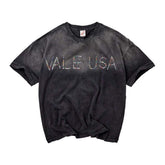 Vale Forever DIY Vale USA Tee Faded Black