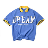 Vale Forever Dreams Polo Blue Shirt