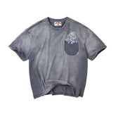 Vale Forever Skullie Faded Grey Tee 