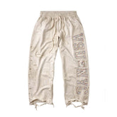 Vale Forever VSU NYC Distressed Sweatpants Grey