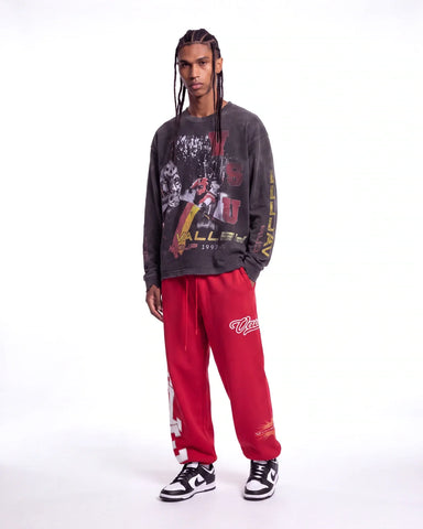 Vale Forever Lego Sweatpants Cherry Red