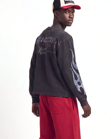 Vale Forever Psychopath L/S Tee Black