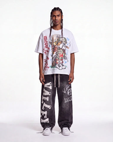 Vale Forever Dog of War Bling Tee White