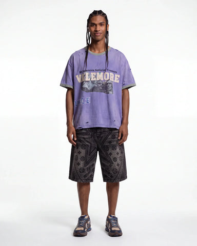 Vale Forever Spade Jorts Black