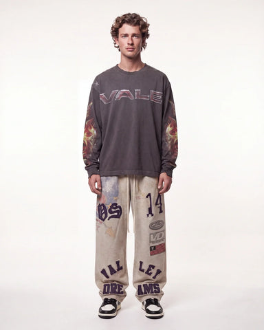 Vale Forever Budokai L/S Tee Grey