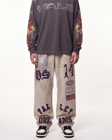 Vale Forever Crash Sweatpants Dirty Grey