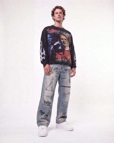 Vale Forever Goat L/S Tee Black