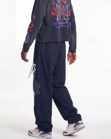 Vale Forever Midnight Swish Track Pants Black