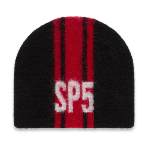 Sp5der Black Red Rally Beanie