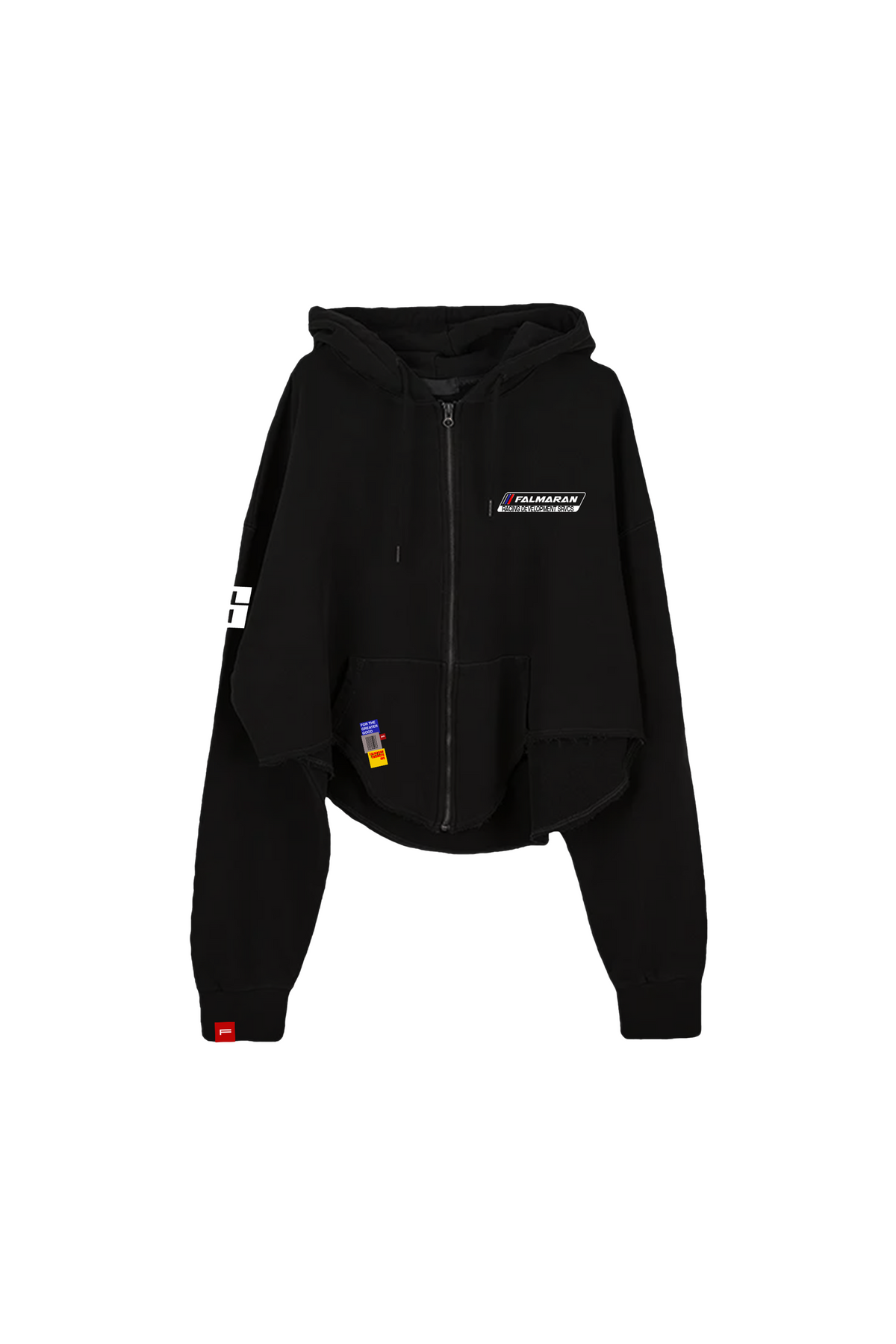 NEO CROPPED ZIP HOODIE