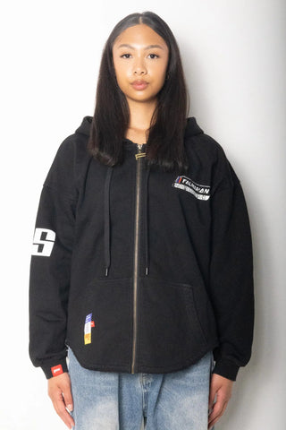 NEO CROPPED ZIP HOODIE