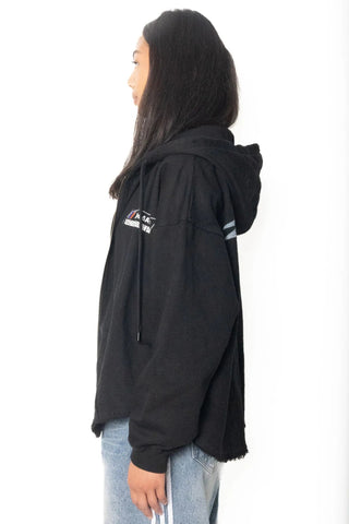 NEO CROPPED ZIP HOODIE
