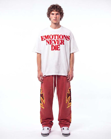 Vale Forever La Flare Sweatpants Red