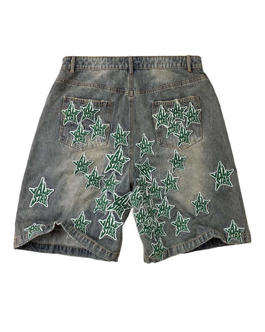 Vale Forever Allstar Denim Shorts Blue