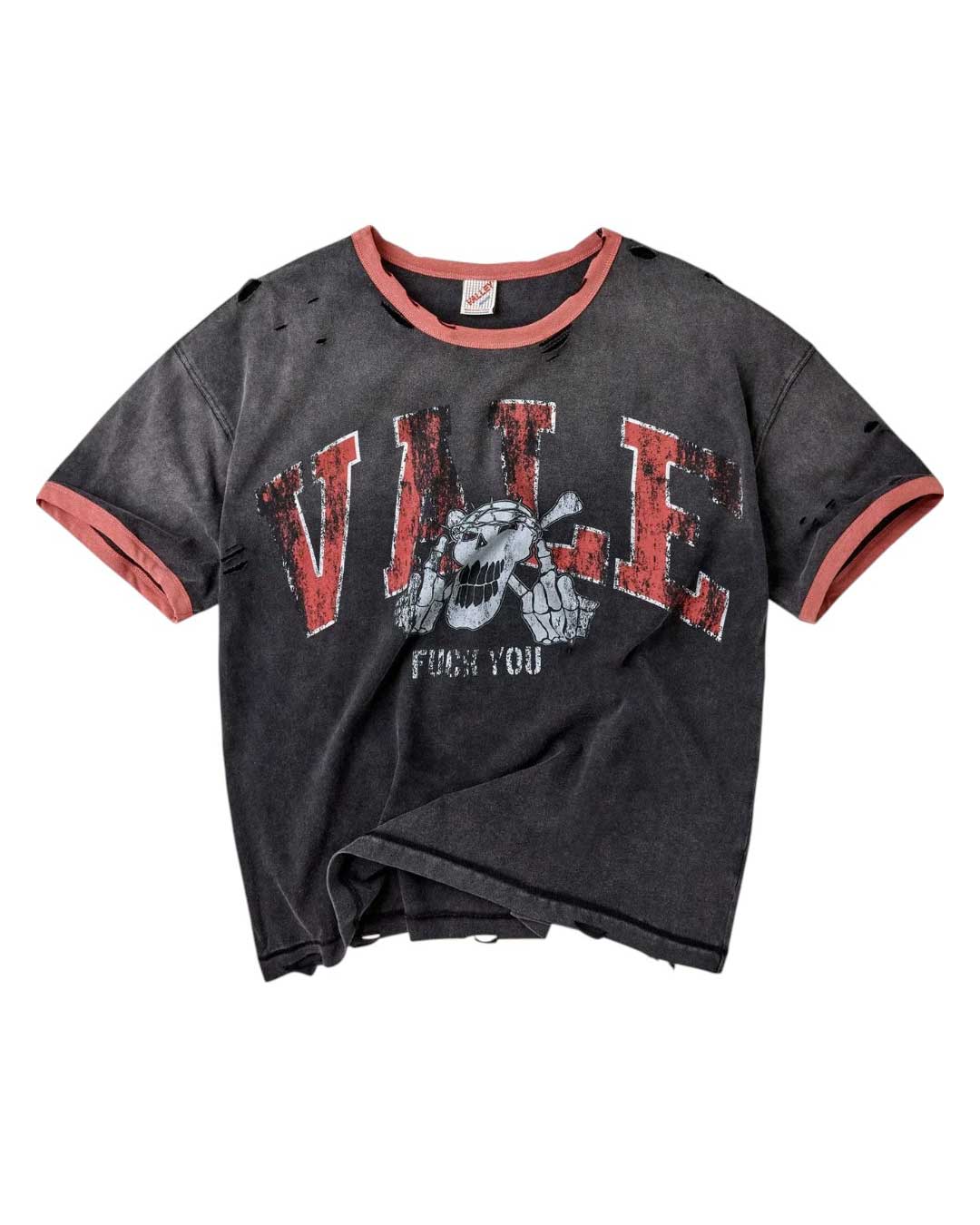 Vale Forever Big Brother Ringer Tee Black