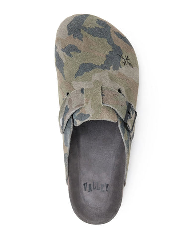 Vale Forever Camo Clogs Green