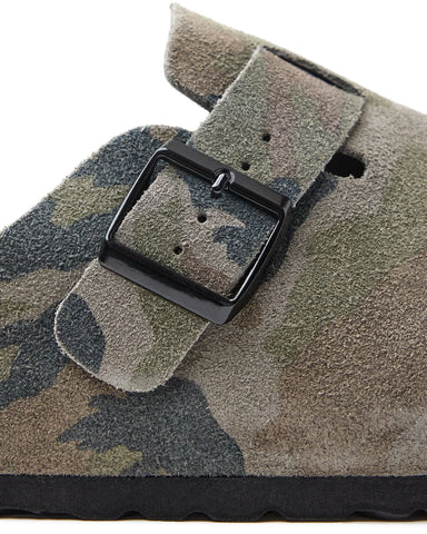 Vale Forever Camo Clogs Green